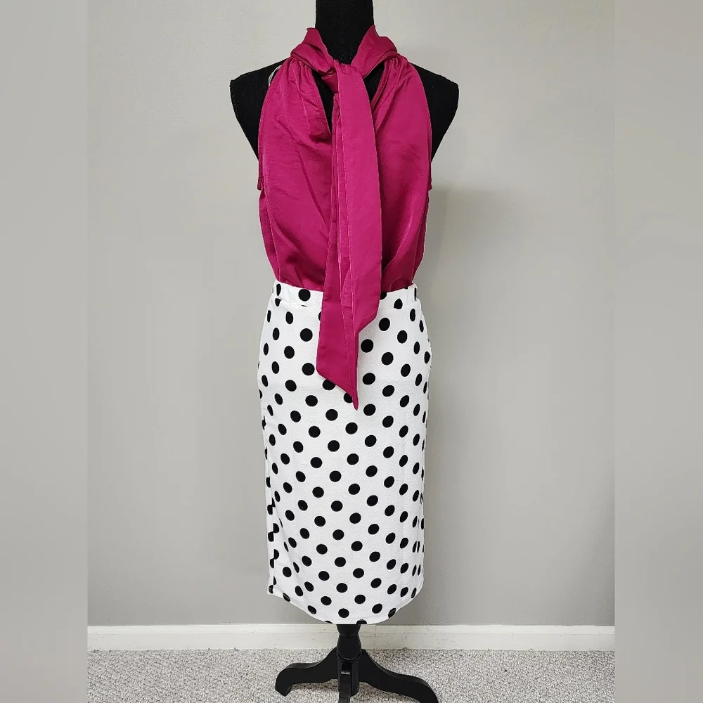 🔥NWT🔥SZ XSMALL Women's Satin Halter Top - A New Day - Picture 8 of 9